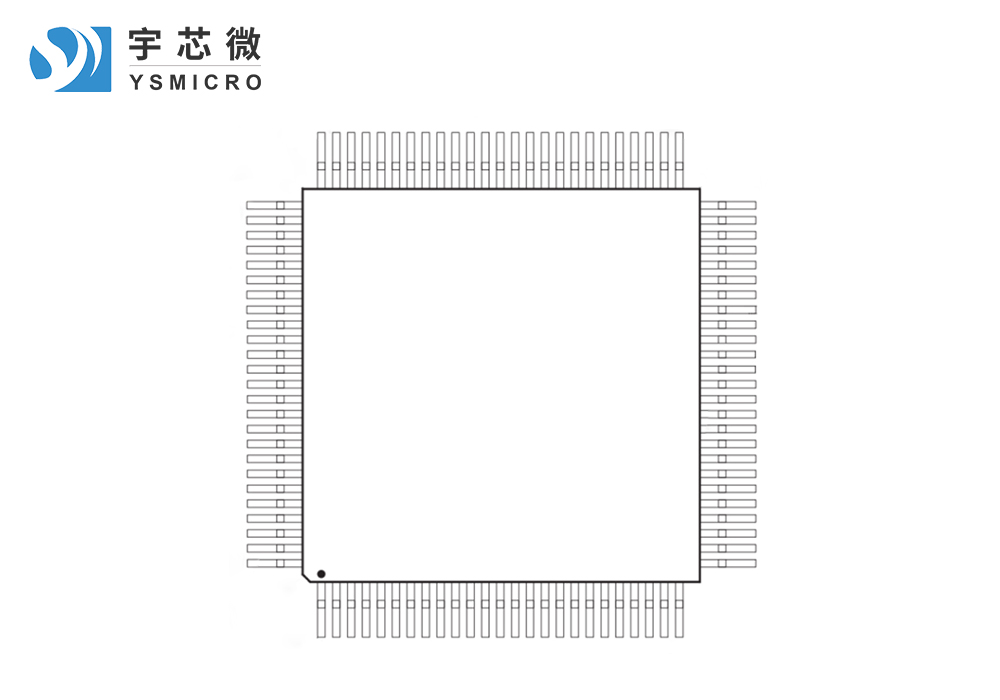 LCD驅(qū)動(dòng)控制電路 YL1625 LQFP100